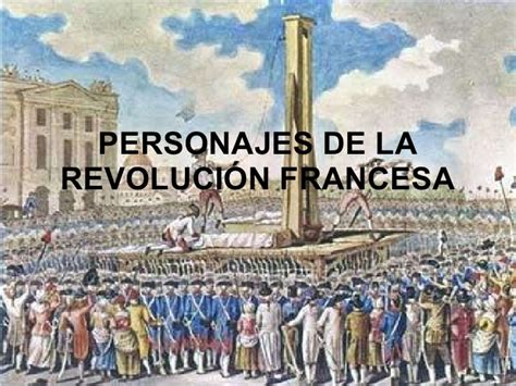 Personajes De La Revolución Francesa