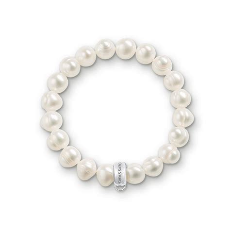 Freshwater Pearl Elasticated Bracelet Bracelets From Bradbury S The