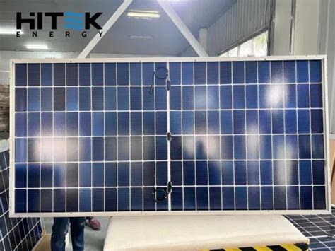 Hitek New Technology N Type Topcon Solar Panel W W Bifacial