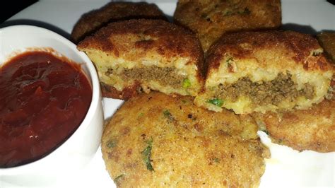 Aloo Keema Cutlets Potato Minced Meat Cutlets Recipe Special Recipe