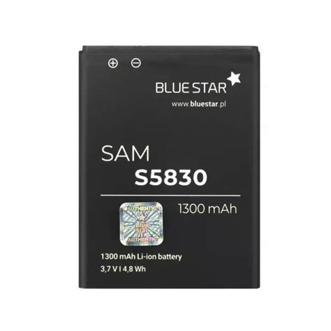 BLUESTAR BATERÍA PARA Samsung Galaxy Gio S5670 1300 MAH Batería Móvil