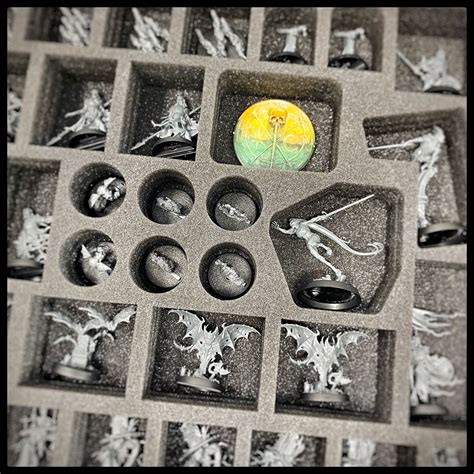 Feldherr Foam Set Organizer Insert For Warhammer Quest Cursed City