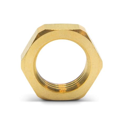 Hex Half Lock Nut M12 MS EG The Nut Hut