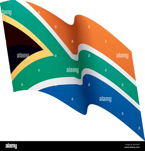 South Africa Flag Vector Illustration Stock Vector Image Art Alamy