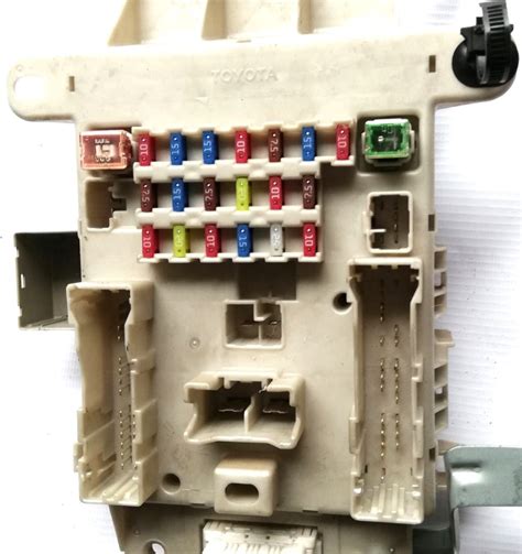 Fuse Box Diagram Toyota RAV4 2G And Relay With Assignment And Location