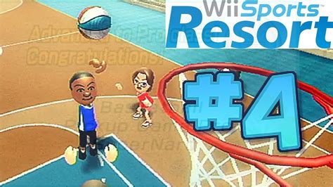 Wii Sports Resort Basketball Pickup Game Part Pro Class Youtube