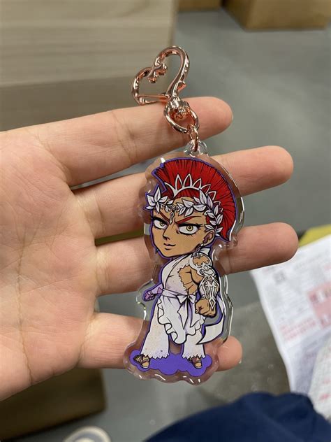 SF6 Marisa Costume 3 3in Double Sided Expoy Keychain Kanme