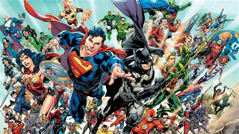 DC Rebirth Heroes HD Wallpaper