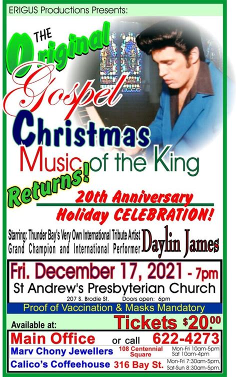 Christmas Music Of The King St Andrews Presbyterian Church Thunder