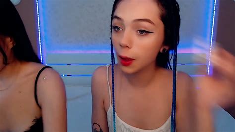 Lesbian Webcam Dildo Deepthroat Drool Sharing