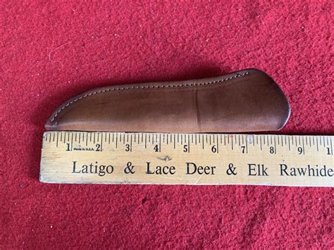 Knife Sheath 7 In Belt Sheath D9 Ks1 5 Kentucky Leather And Hides