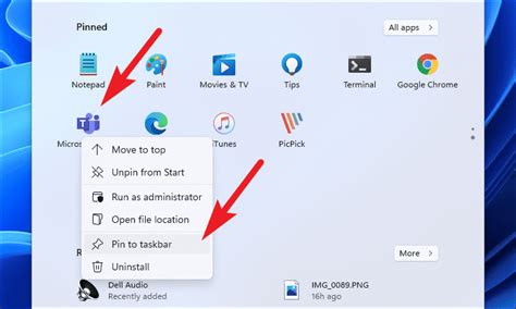 How To Pin An App To Taskbar On Windows