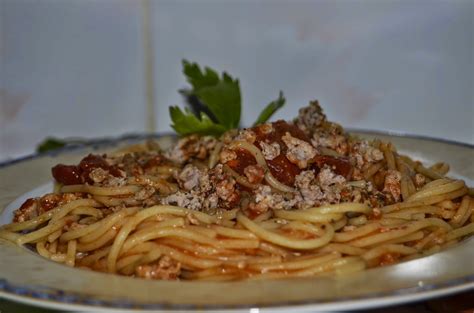 Natura Este Viata Mea Spaghetti Bolognese Cu Carne Tocata