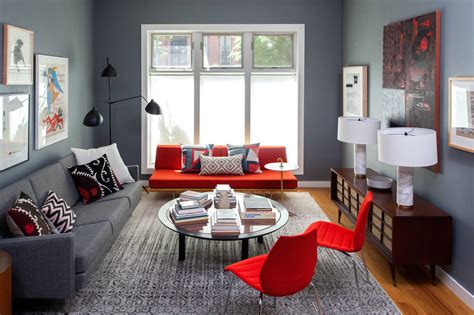 What Colour Walls Go With Red Sofa | Baci Living Room