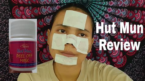 Hut Mun Gel Masker Komedo Youtube