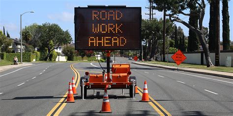 Road Construction Zone Signs