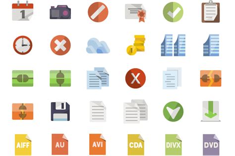 20 Free High Quality Flat Design Icon Sets Webfx