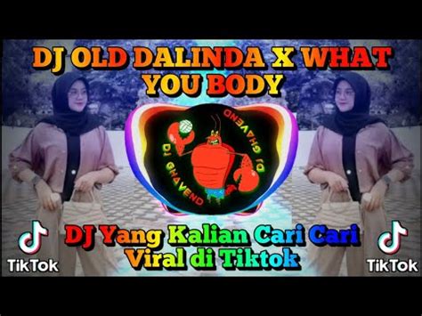 Dj Old Dalinda X What You Body Remix Terbaru Viral Tiktok Full Bass