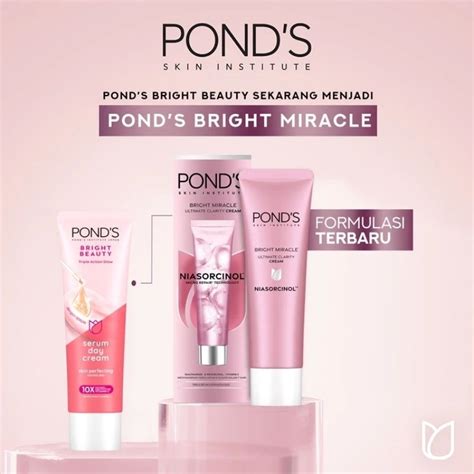 Jual Ponds Bright Miracle Ultimate Clarity Niasorcinol Cream 20gr