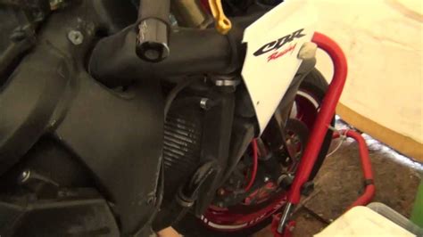 How to Change coolant on 03-06 Honda CBR 600RR - YouTube