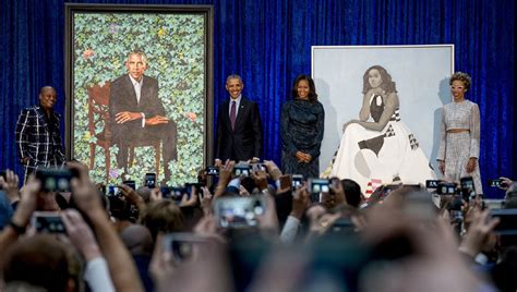 Barack And Michelle Obama Smithsonian Portraits Unveiled The Source