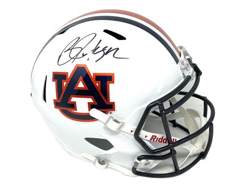 Bo Jackson Signed Auburn Tigers Full Size Speed Helmet Jsa Pristine