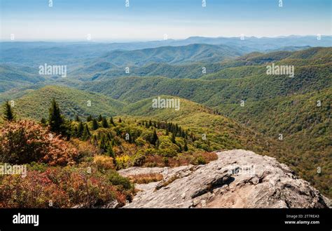 Fall Foliage at the Blue Ridge Parkway Stock Photo - Alamy