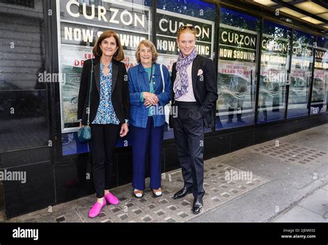 Director Mary Kinmouth Anne Ullman And Freddie Fox At The Premiere Of