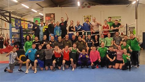 Teams Ireland And Ukraine Hold 1st Camp Joint Training Session Irish