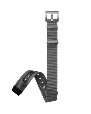 Khaki Aviation GREY STRAP 22mm - Strap color:Grey - H6007651161 ...