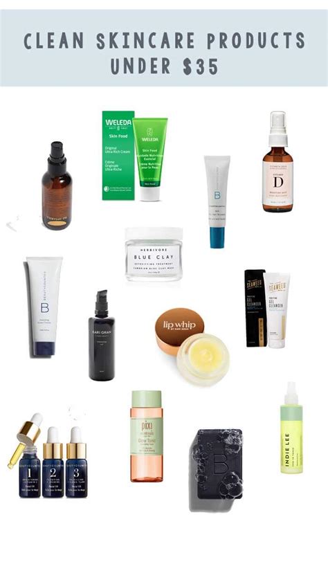 13 Clean Skincare Products Under $35 | Luv in the Bubble