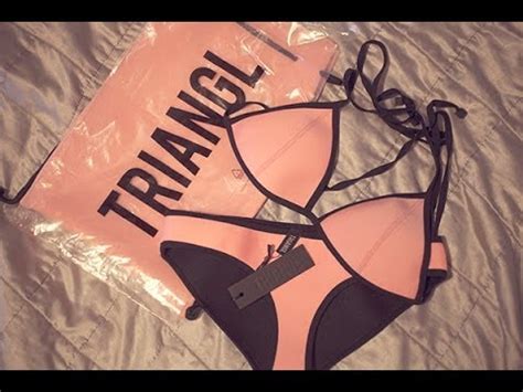 Triangl Swimwear Bikini Review Youtube