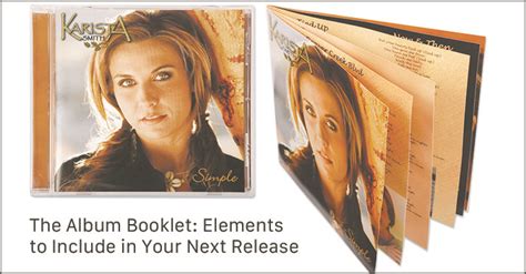 CD Album Booklet Elements For Your Next Release Disc Makers