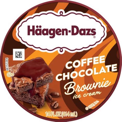 Haagen Dazs Coffee Chocolate Brownie Ice Cream Fl Oz Frys Food