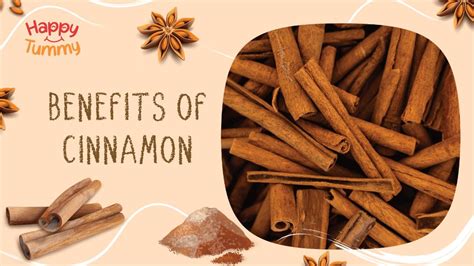 Cinnamon Nutrition Uses And Health Benefits Happytummy