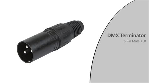 Dmx Terminator Pin Male Xlr