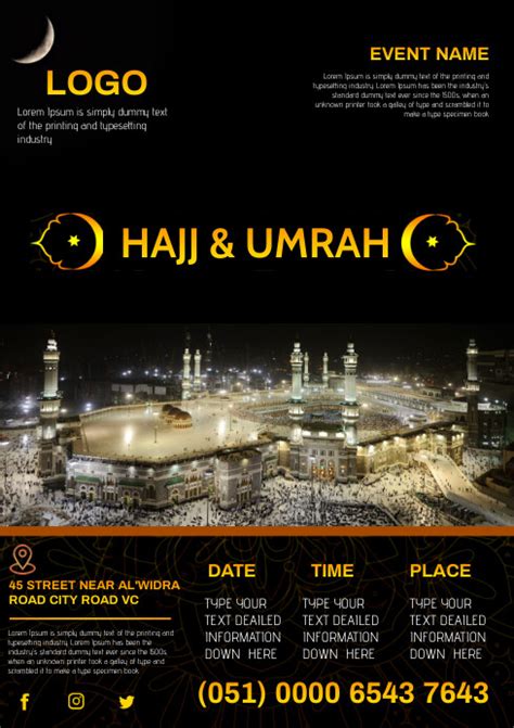 Haji Dan Umrah Templat Postermywall