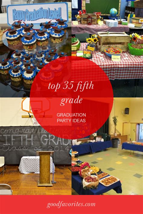 Top 35 Fifth Grade Graduation Party Ideas – Home, Family, Style and Art ...