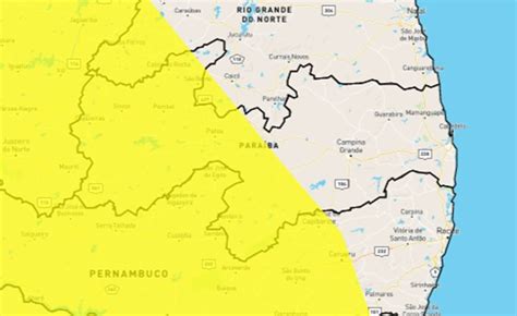 Inmet Emite Alerta Amarelo De Acumulado De Chuvas Para 111 Cidades Da