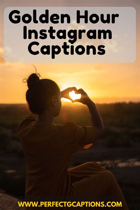 Golden Hour Captions For Instagram Short Sunset Captions For