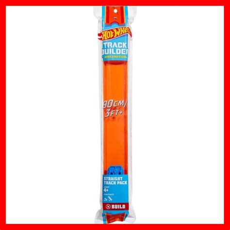 สนคาขายด ของเลน ราง รถแขง ฮอต เวล Hot Wheels Track Builder Unlimited Straight Track Pack