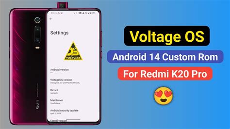 Voltage OS Custom Rom Review For Redmi K20 Pro YouTube