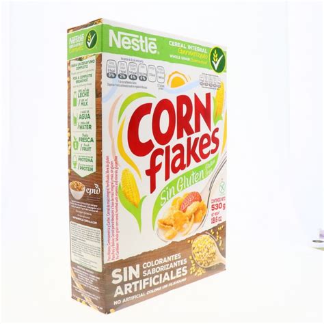 Cereal Nestle Corn Flakes Integral Sin Gluten 530 Gr