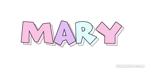 Mary Logo Free Name Design Tool From Flaming Text