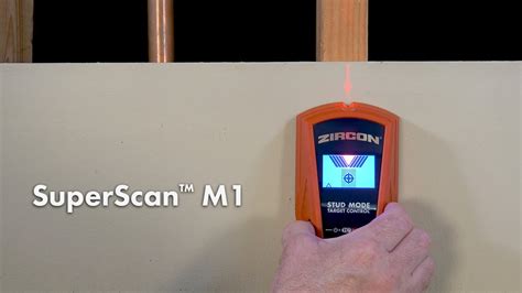 How To Find Studs With The Zircon Superscan M1 Advanced Stud Finder