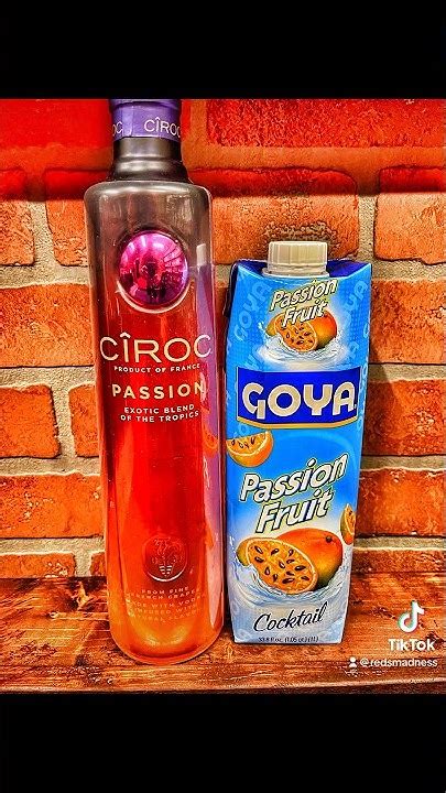 🔥 Passion Mania 🔥 Cîroc Passion X Goya Passion Fruit Youtube