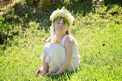 Free Images Grass Person Plant Girl Woman Lawn Meadow Sunlight