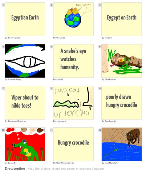 Egyptian Earth Drawception