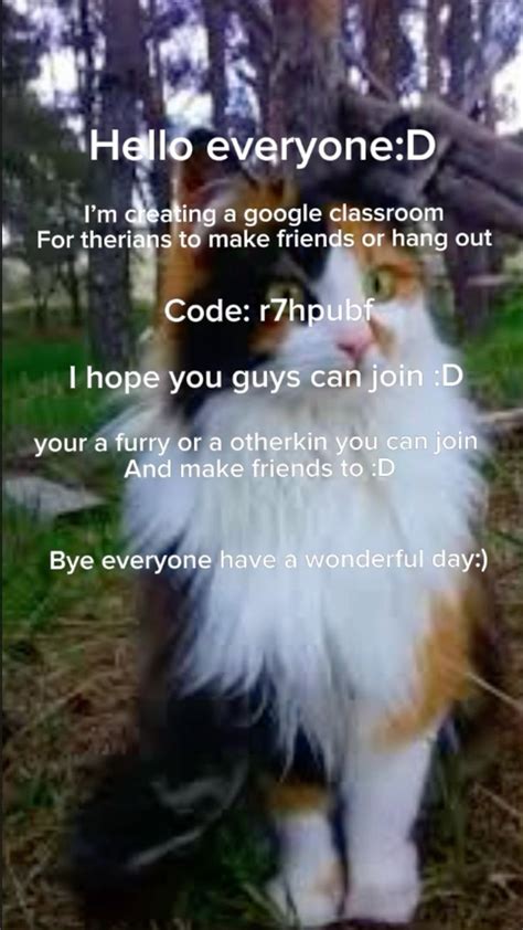 Therian Hangout D In 2024 Google Classroom Code Google Classroom