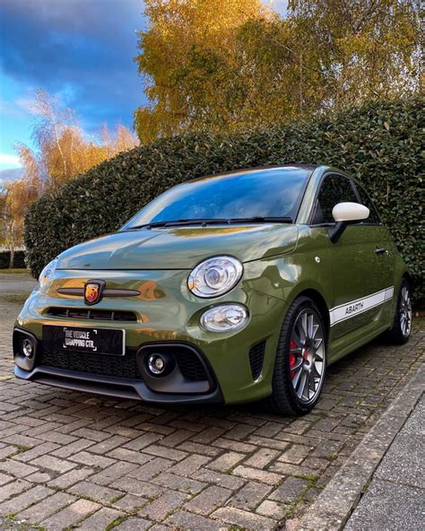 Fiat 500 Abarth - Urban Green - Personal Wrapping Project